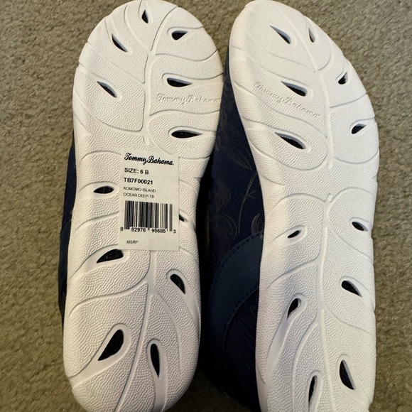 Tommy Bahama Blue Slip-On Shoes - Picture 3 of 3